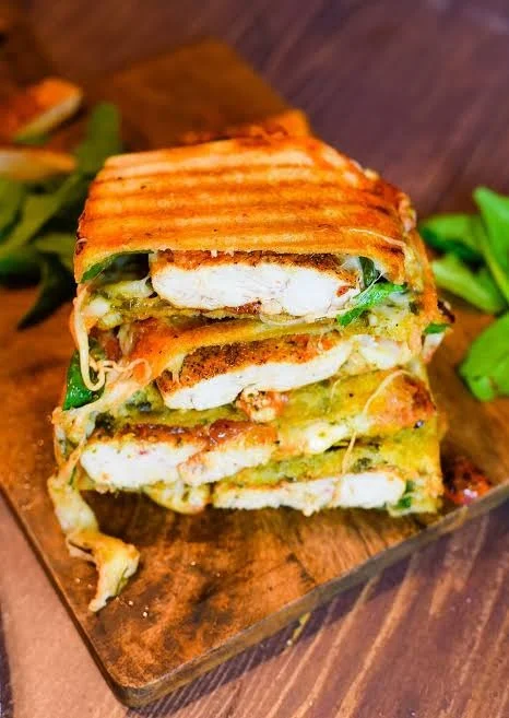 Garlic Chicken Panini Garlic Chicken Panini